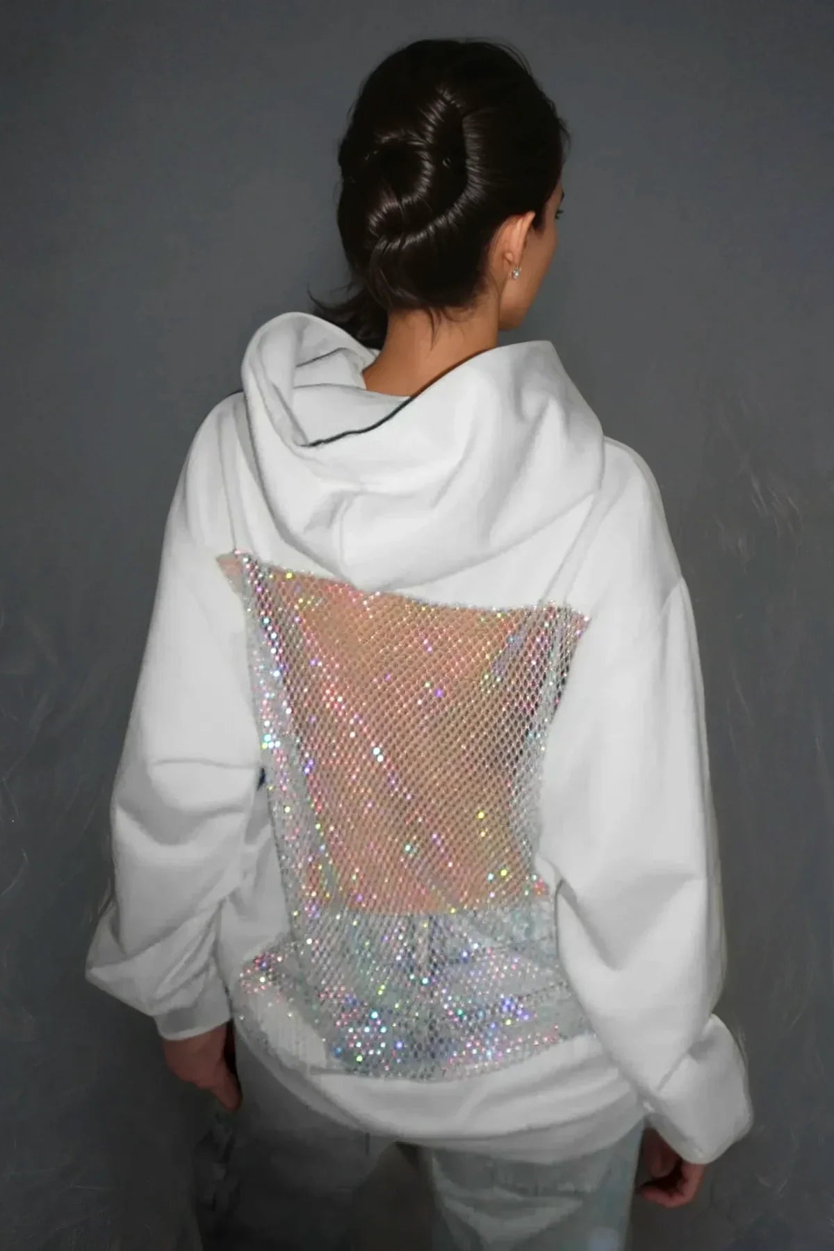 Serena Crystal Hoodie