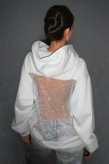 Serena Crystal Hoodie