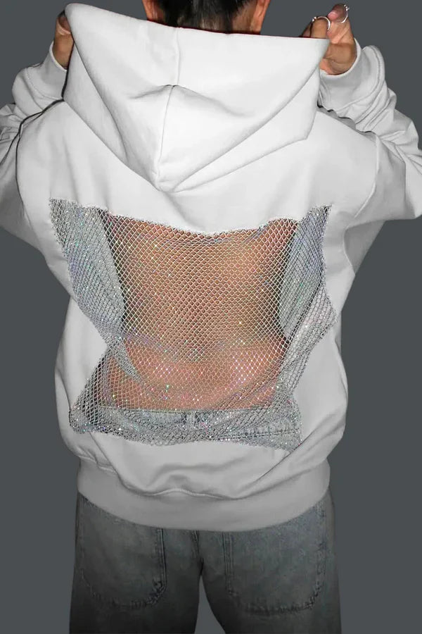 Serena Crystal Hoodie